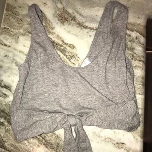 Gray Tie-Tank